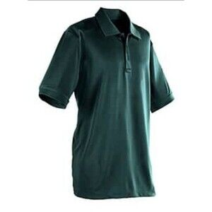 Galls G-Tac Tactical Polo Shirt Men's Size XL Dark Green Performance Polo